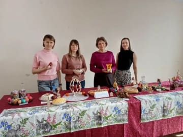 Профсоюз организации провел конкурс на лучшее приготовление пасхального блюда «Вкусная весна», в рамках празднования дня Пасхи!